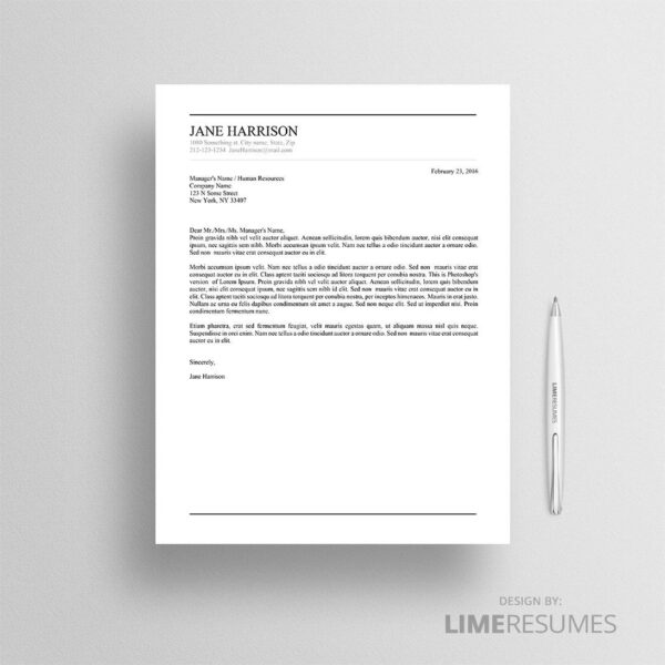 Cover letter ATS 05