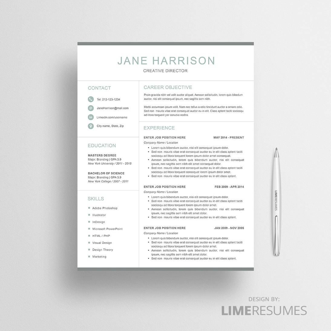 Modern resume template 41