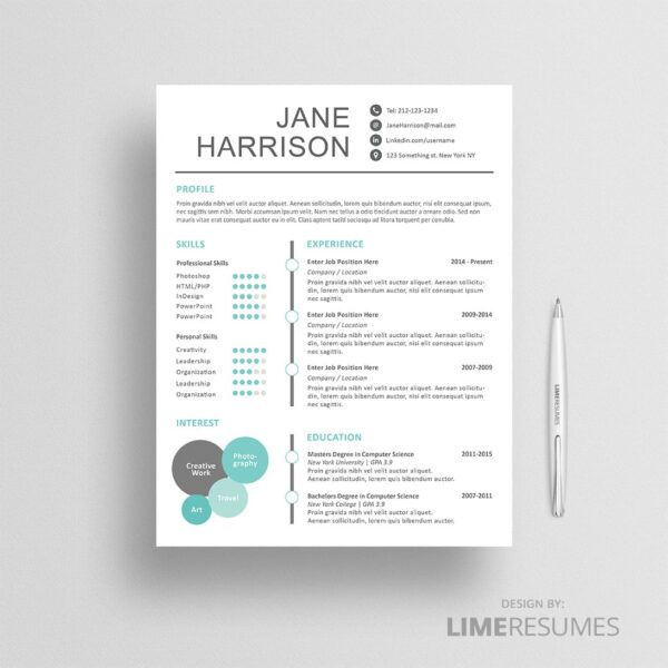 Creative resume template 10
